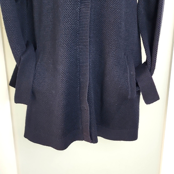 ELI TAHARI, "MIDORI SWEATHER" JACKET, BLACK, MEDIUM - Picture 3 of 13